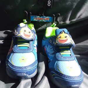 Light up Baby Shark toddler shoes